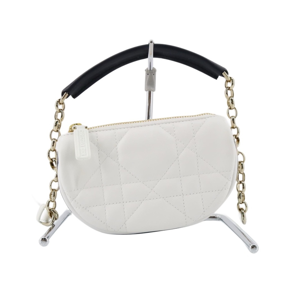 Christian Dior quilted hobo bag